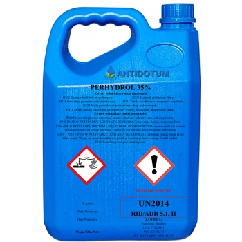 Perhydrol 35% 5 litrów (UN2014, 5.1, II)