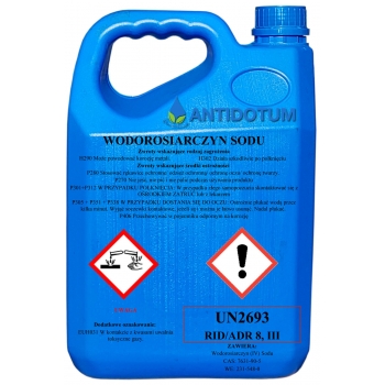 Wodorosiarczyn Sodu 5l (UN2693, 8, III)